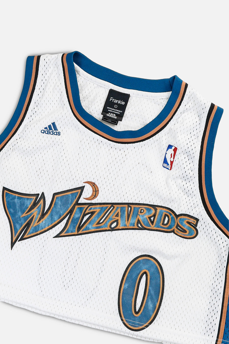 Rework Washington Wizards NBA Crop Jersey - L