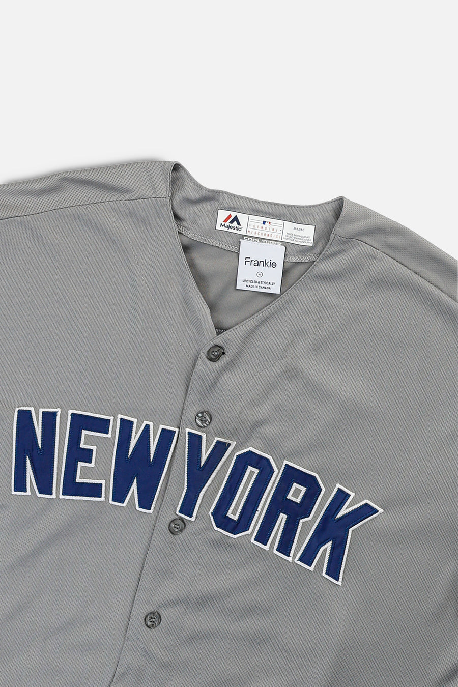 Rework Crop NY Yankees MLB Jersey - XL