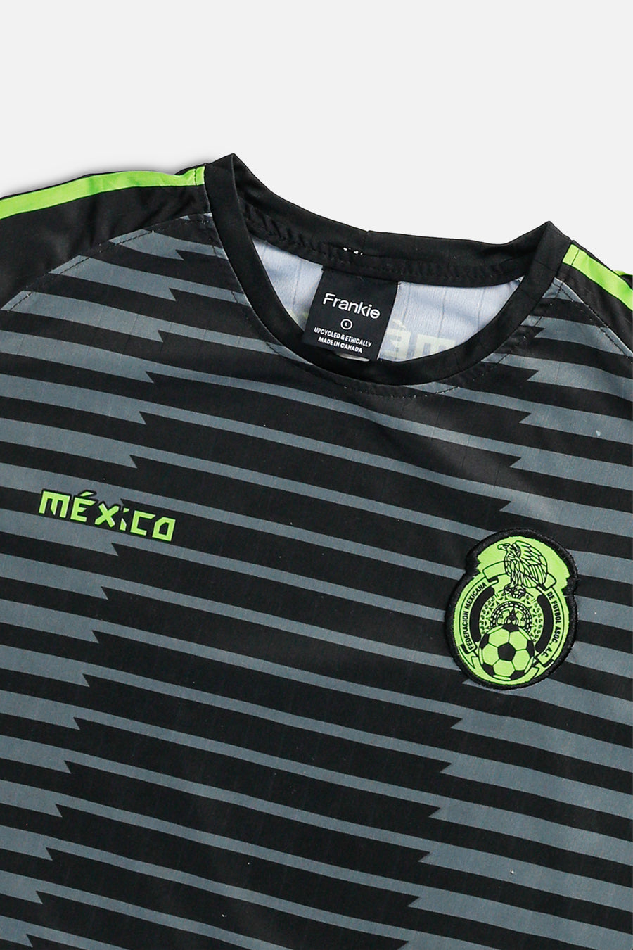 Rework Crop Mexico Soccer Jersey - L