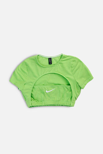 Rework Nike Cut Out Tee - S