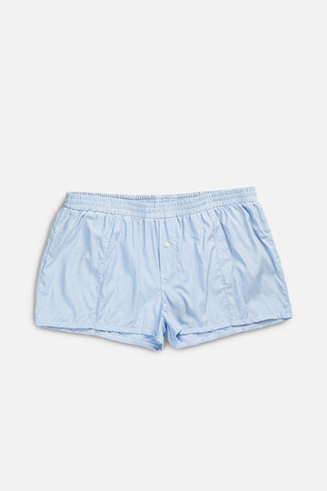 Rework Oxford Mini Boxer Shorts - XXL