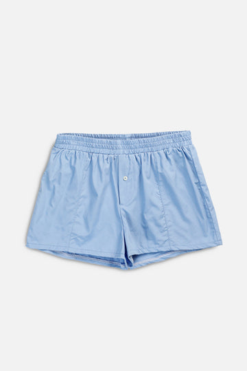 Rework Oxford Mini Boxer Shorts - M