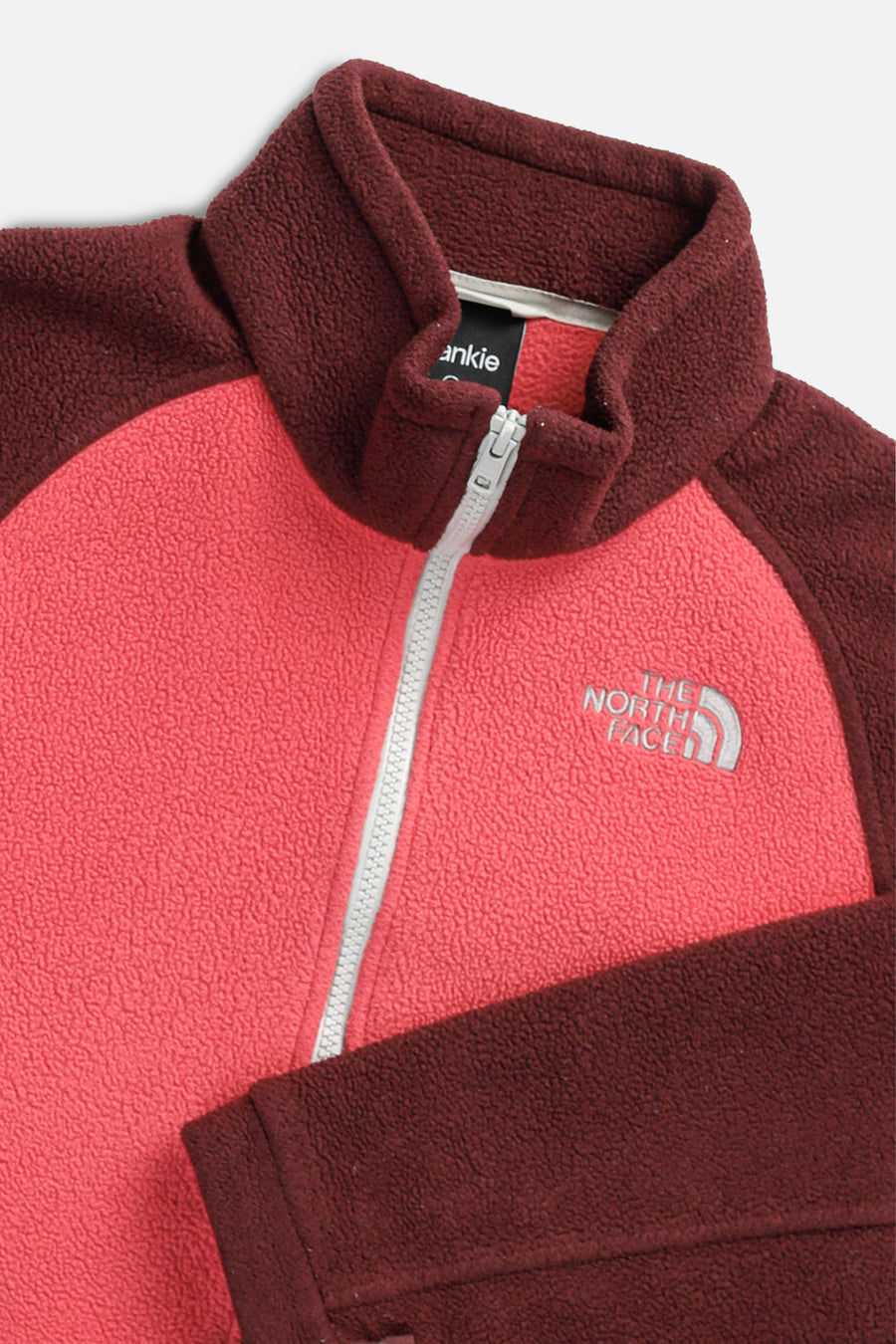 Rework North Face Crop Fleece Jacket - L