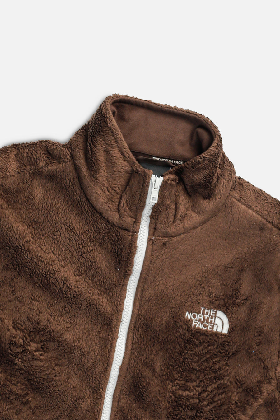 Rework North Face Crop Fleece Jacket - L