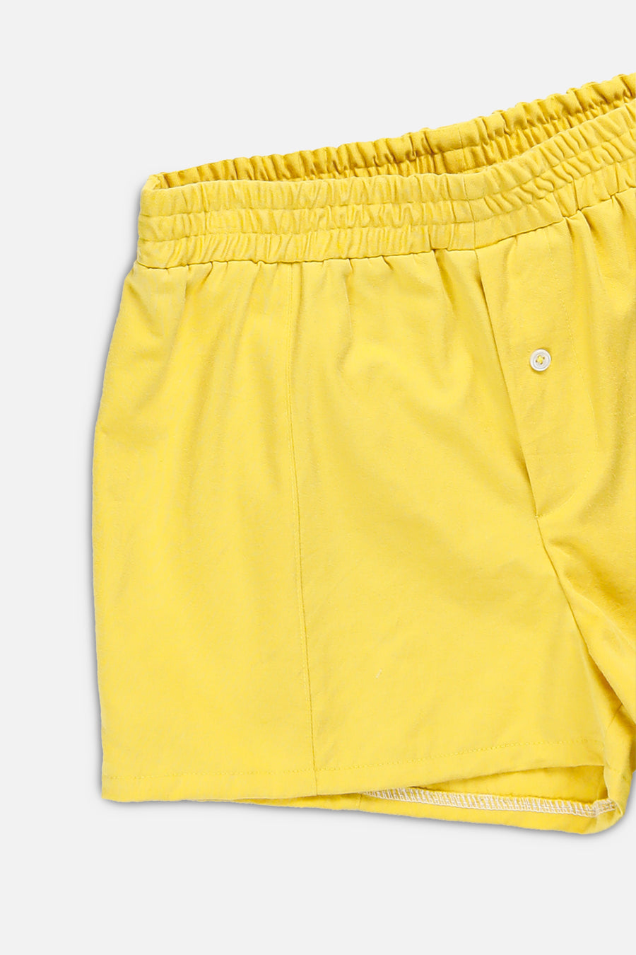 Rework Oxford Mini Boxer Shorts - XS