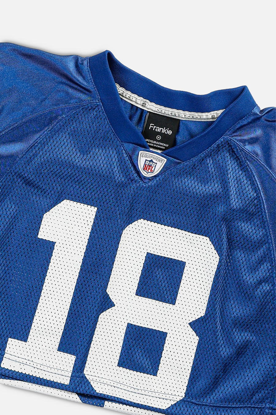 Rework Crop Indianapolis Colts NFL Jersey - M