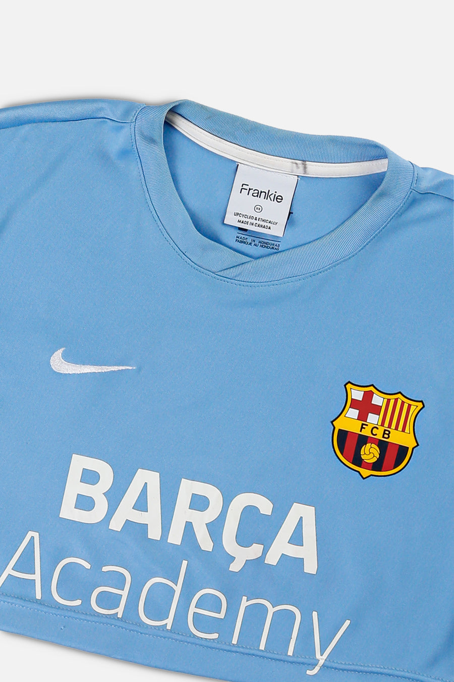 Rework Crop Barcelona Soccer Jersey - XS