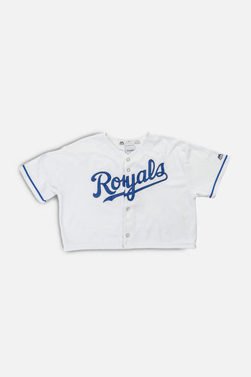 Rework Crop Kansas City Royals MLB Jersey - L