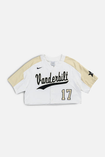 Rework Crop Vanderbilt Commodores MLB Jersey - L