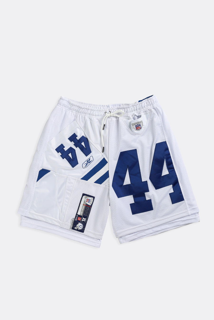 Unisex Rework Colts NFL Jersey Shorts - Women-L, Men-M