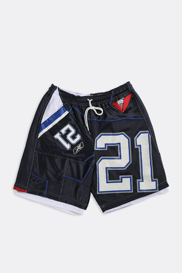 Unisex Rework Bills NFL Jersey Shorts - Women-L, Men-M