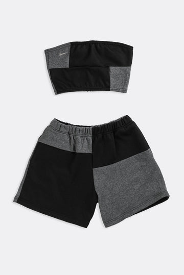 Rework Nike Patchwork Sweatshorts Set - XS, S, M, L, XL
