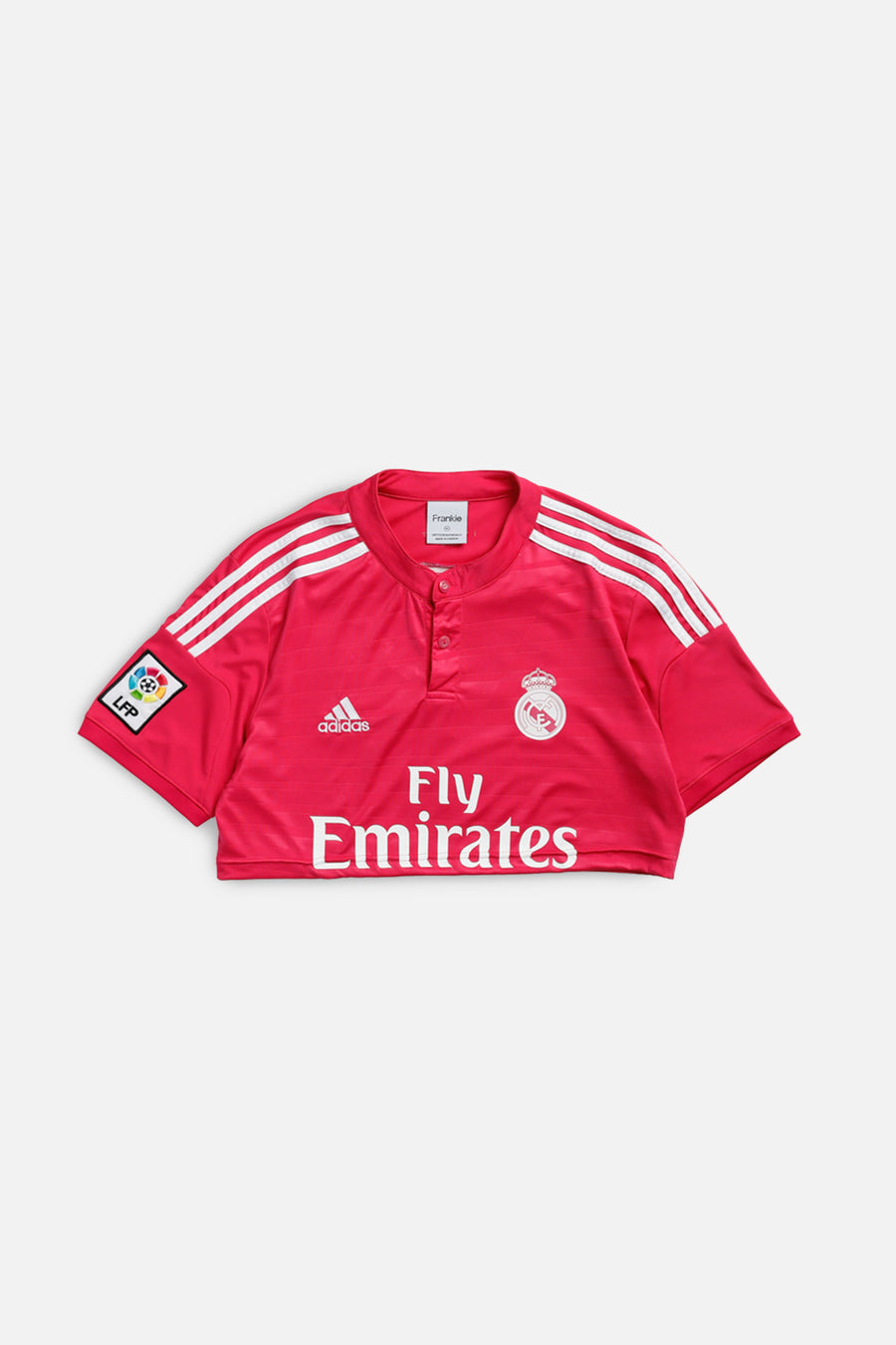 Rework Crop Madrid Soccer Jersey - M