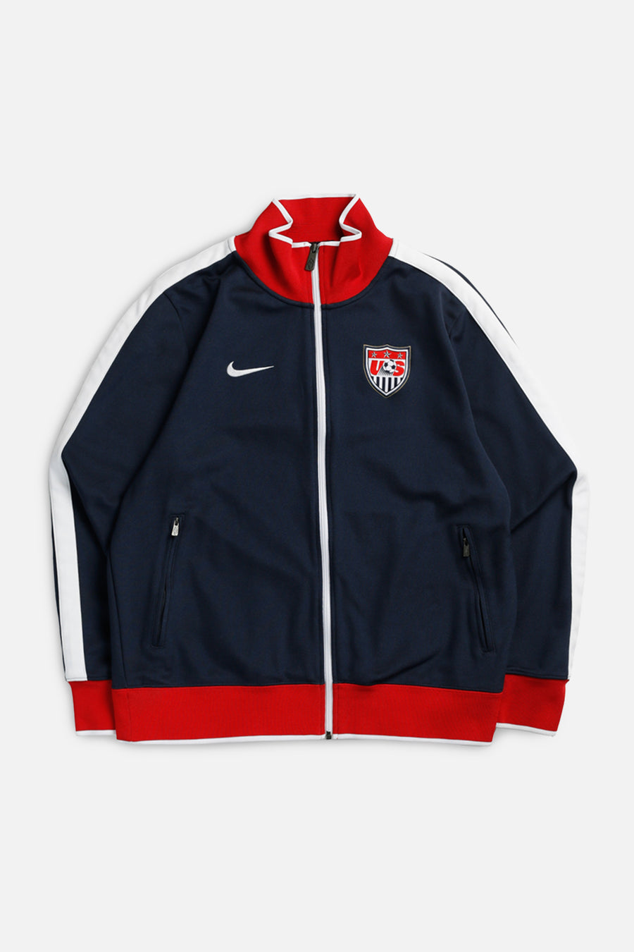 Vintage USA Soccer Track Jacket - L