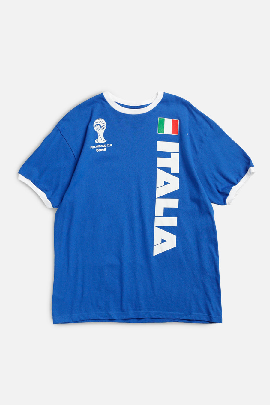 Vintage Italy Soccer Tee - M