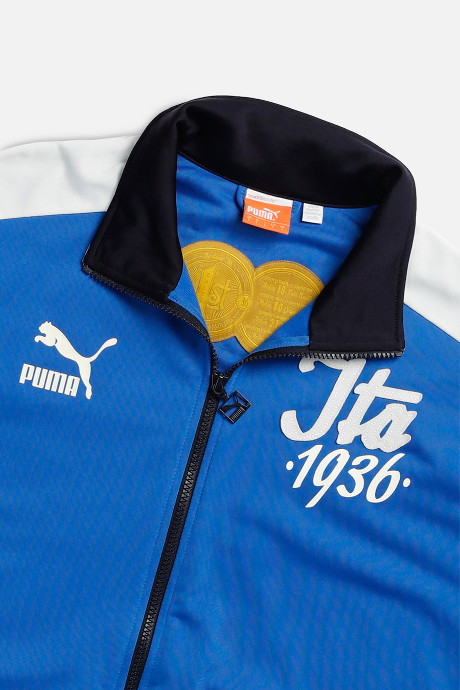 Vintage Italy Soccer Track Jacket - L