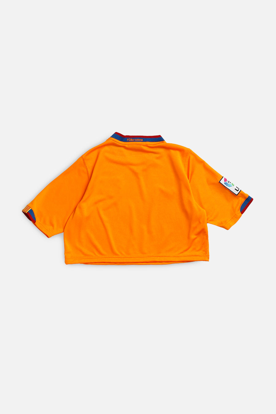 Rework Crop Barcelona Soccer Jersey - XS