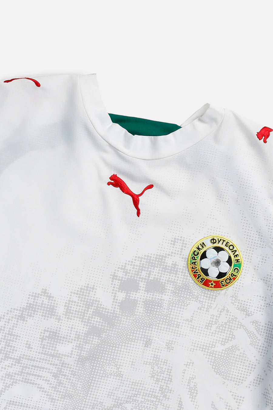 Rework Crop Bulgaria Soccer Jersey - L