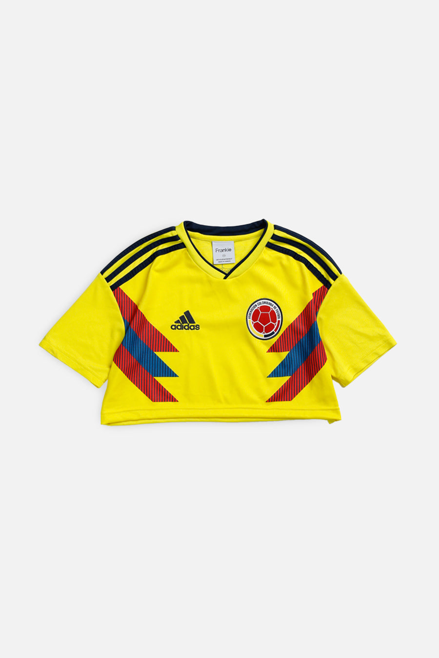 Rework Crop Colombia Soccer Jersey - XS
