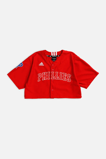 Rework Crop Philadelphia Phillies MLB Jersey