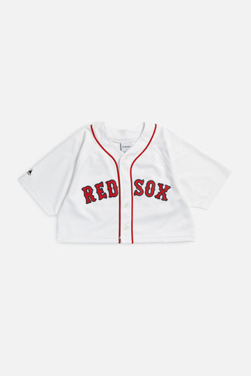 Rework Crop Boston Red Sox MLB Jersey