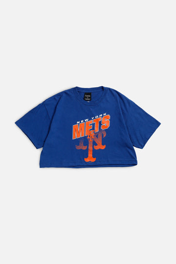 Rework Mets MLB Crop Tee