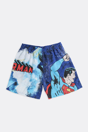 Unisex Rework Superman Boxer Shorts - S, M, L