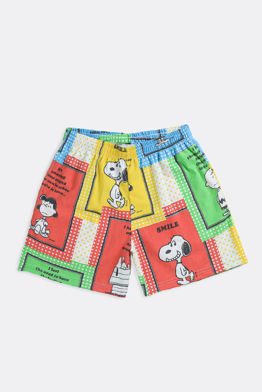 Unisex Rework Charlie Brown Boxer Shorts- S, M, L