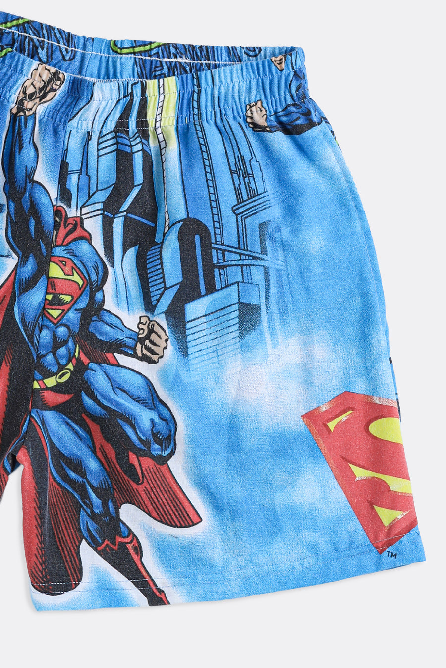 Unisex Rework Superman Boxer Shorts - S