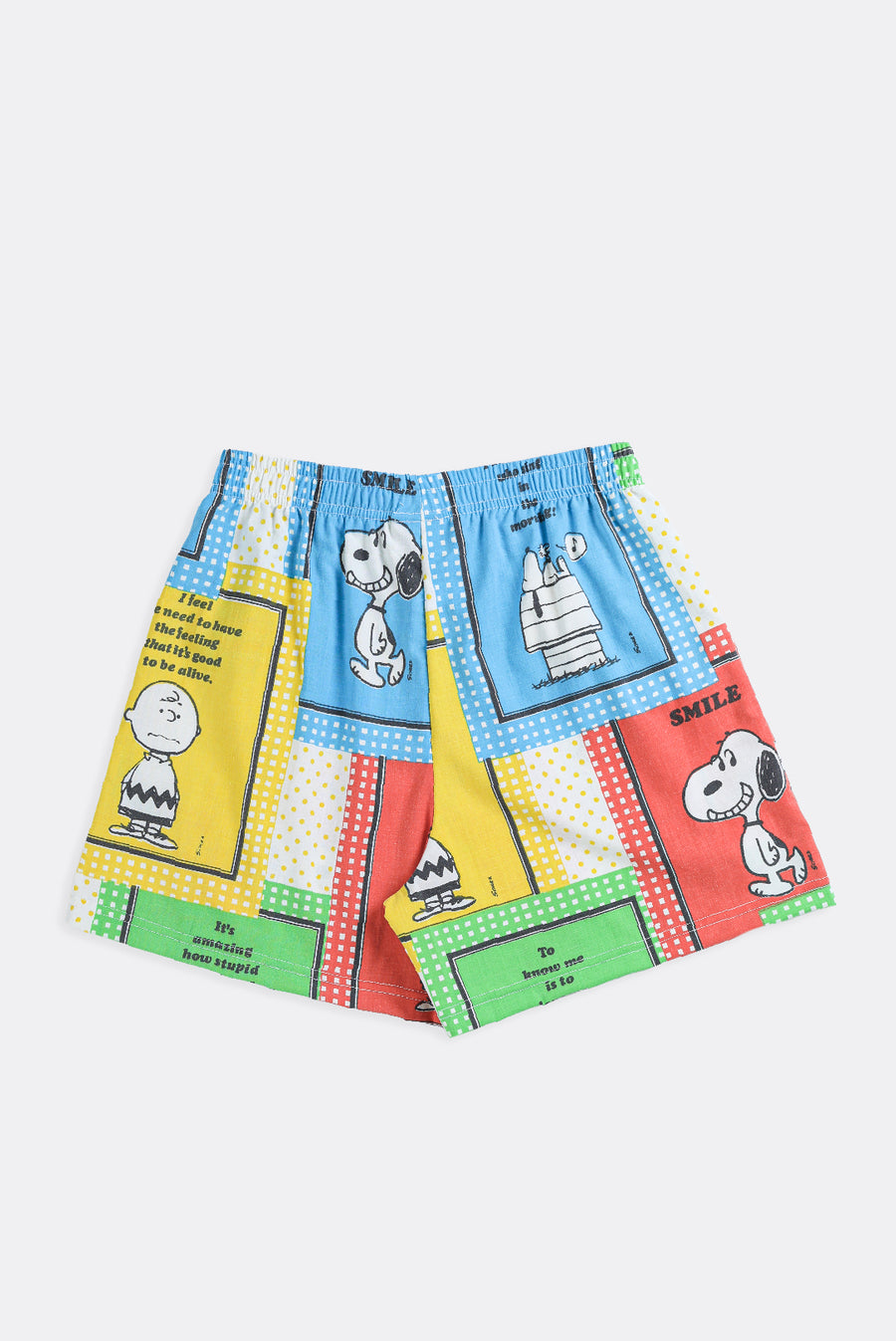Unisex Rework Charlie Brown Boxer Shorts- S, M, L