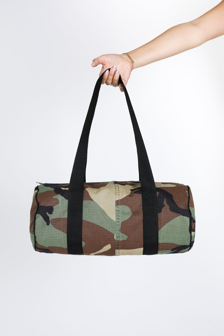 Rework Camo Medium Duffle Bag