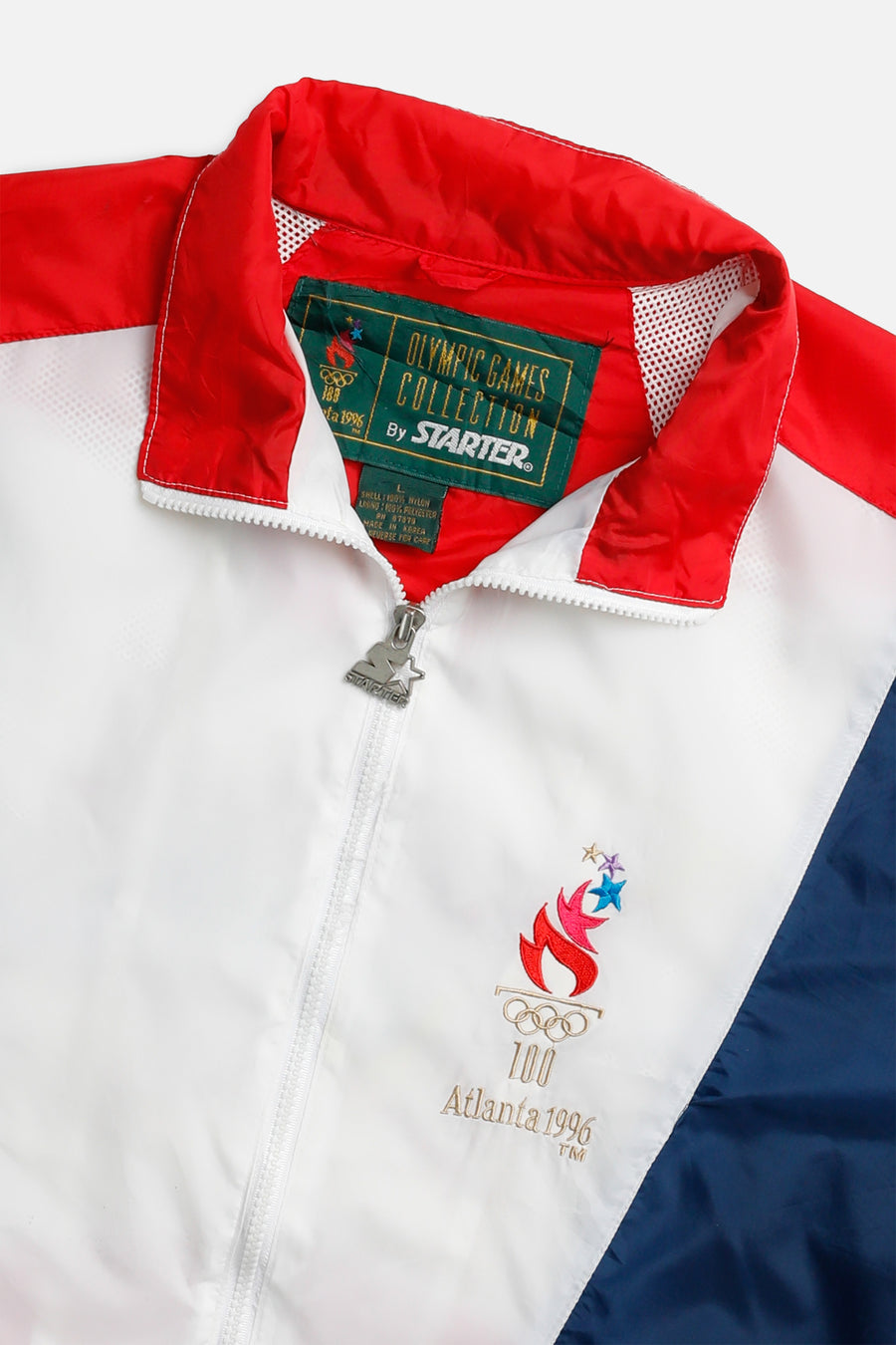 Vintage Olympics USA Windbreaker Jacket - L