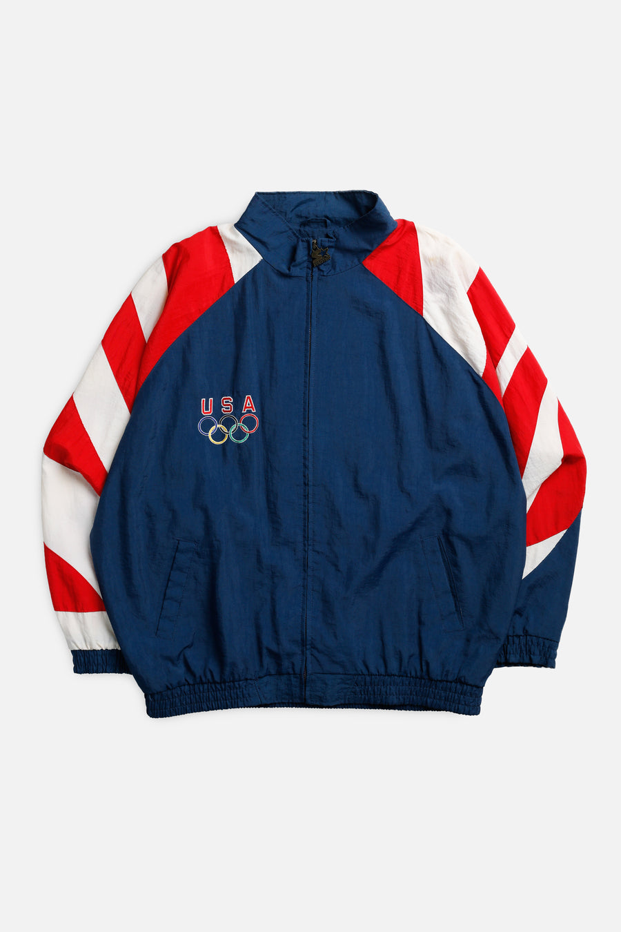 Vintage Olympics USA Windbreaker Jacket - XXL