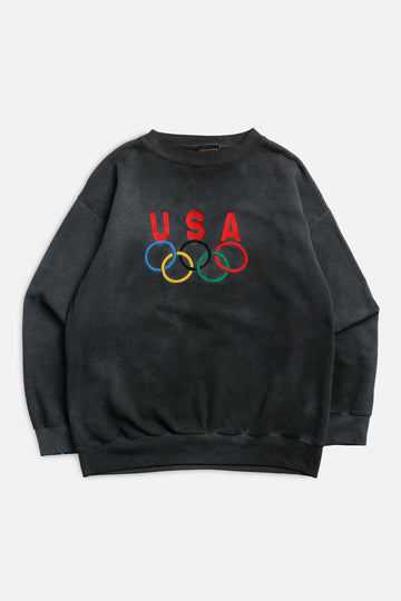 Vintage Olympics USA Sweatshirt - M