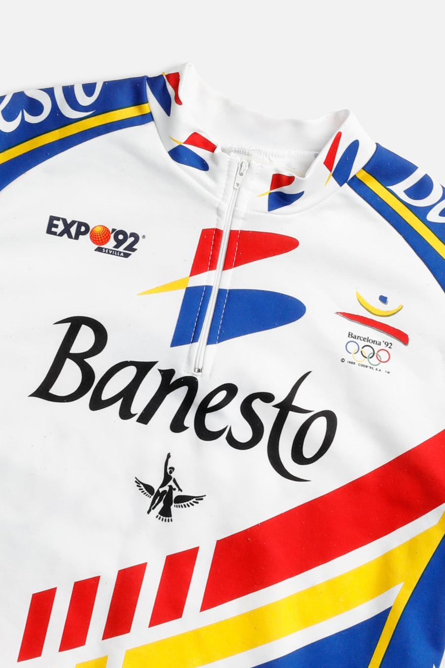 Vintage Olympics 1992 Cycling Jersey - M