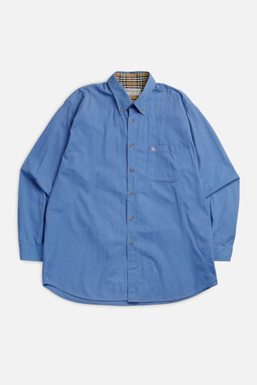 Vintage Burberry Button Down Shirt - XL