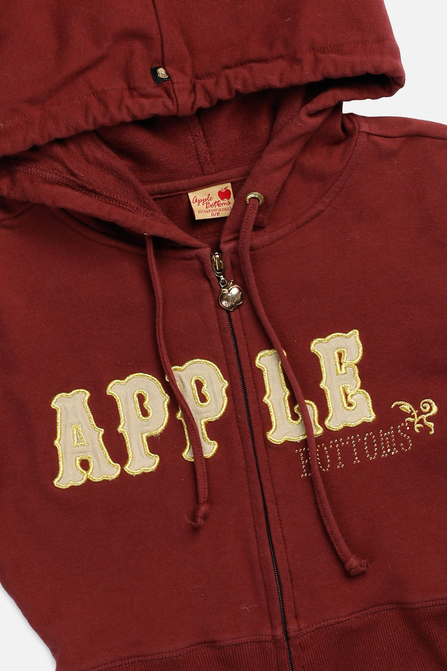 Vintage Apple Bottoms Zip Sweatshirt - S
