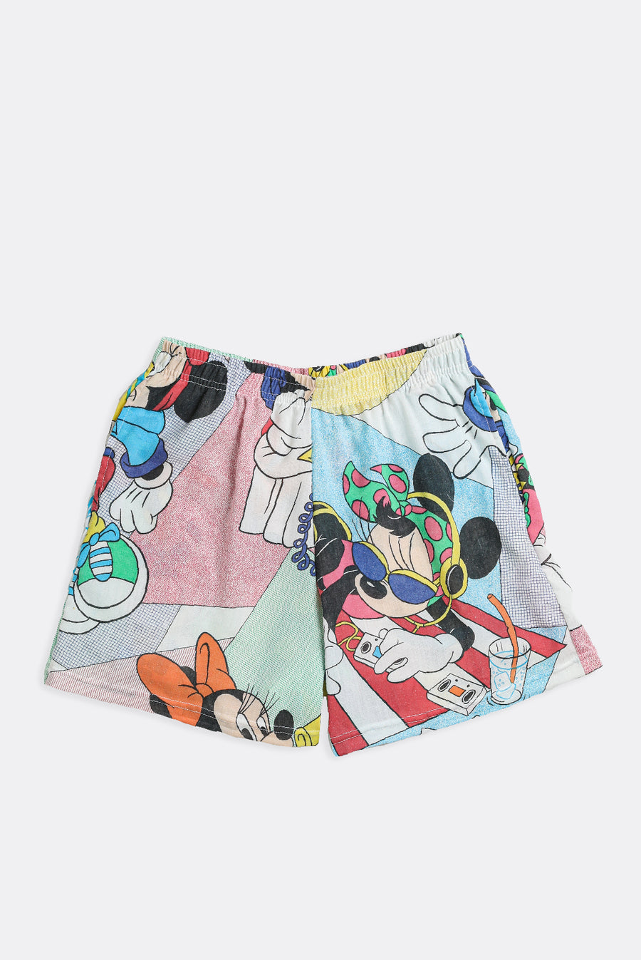Unisex Rework Mickey and Minnie Mouse and Friends Boxer Shorts - S