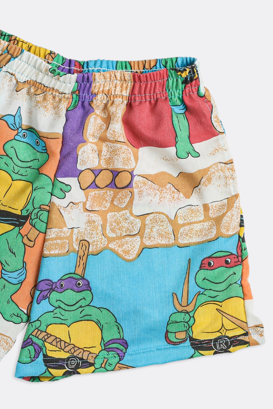 Unisex Rework Teenage Mutant Ninja Turtle Boxer Shorts - XS