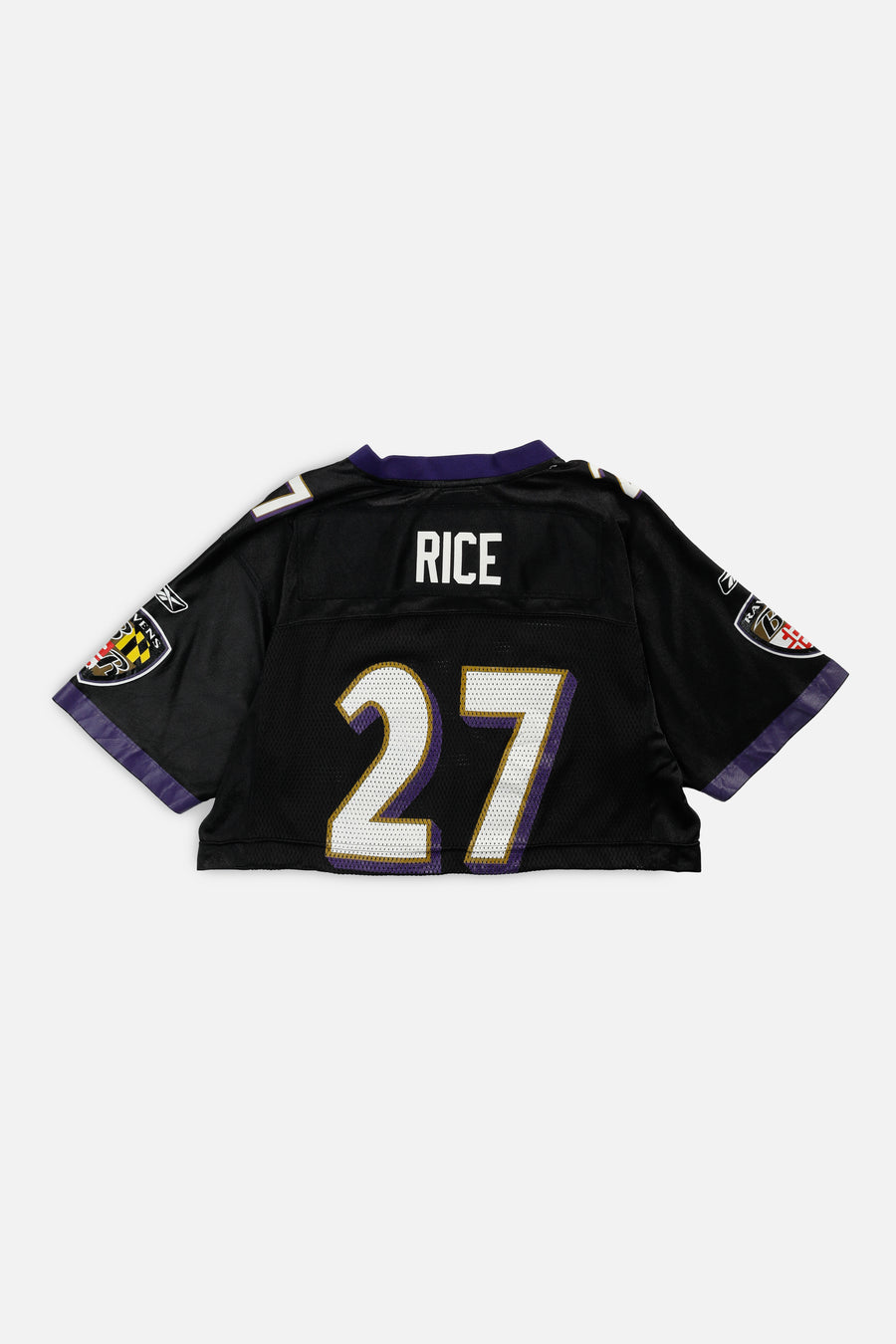 Rework Crop Baltimore Ravens NFL Jersey - S