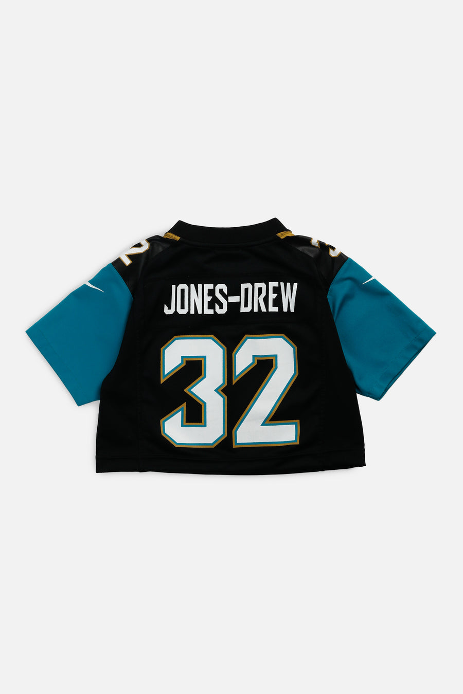 Rework Crop Jacksonville Jaguars NFL Jersey - XS