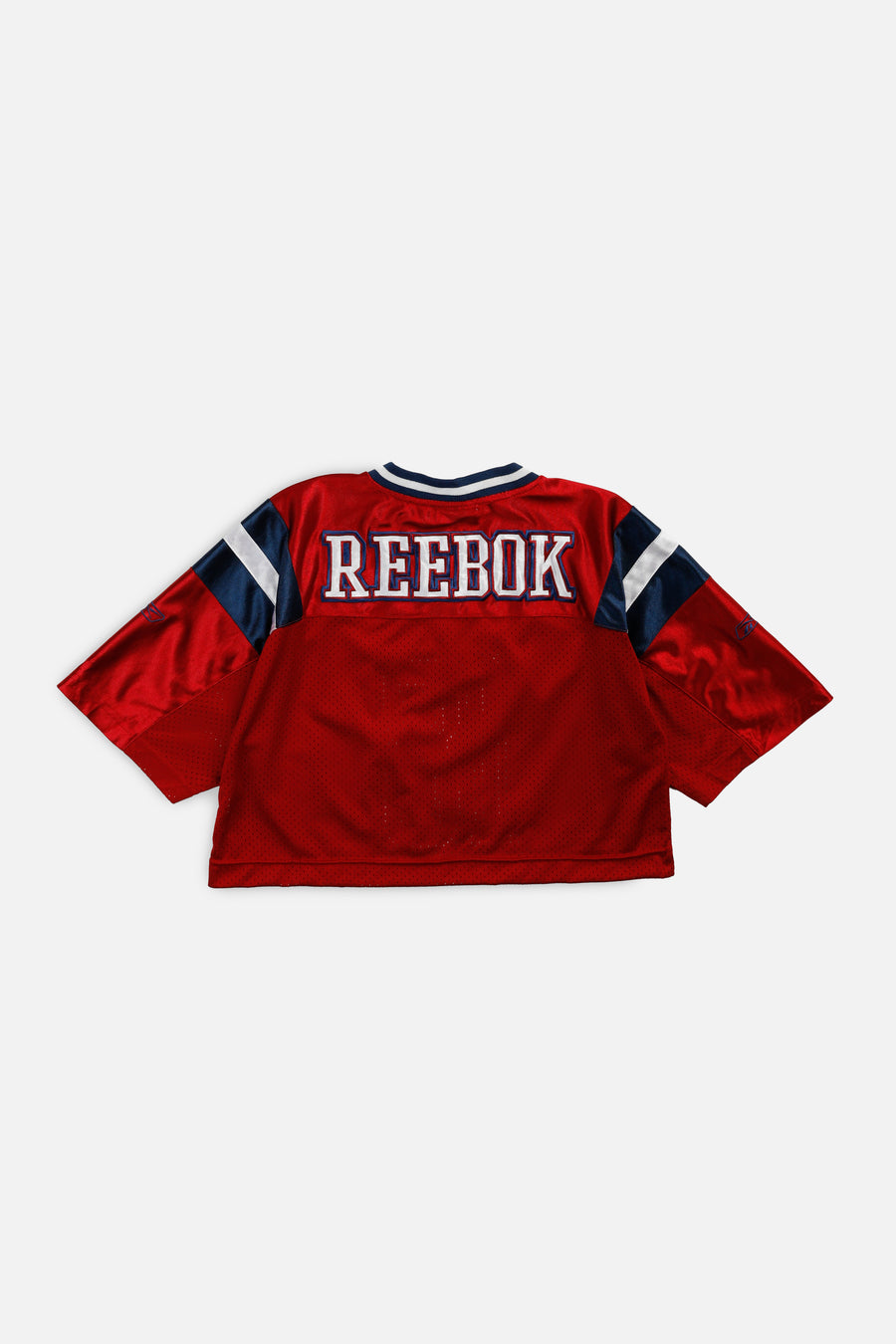 Rework Crop Reebok Football Jersey - S