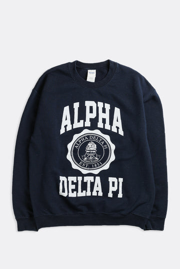 Vintage Alpha Delta Pi Sweatshirt - M