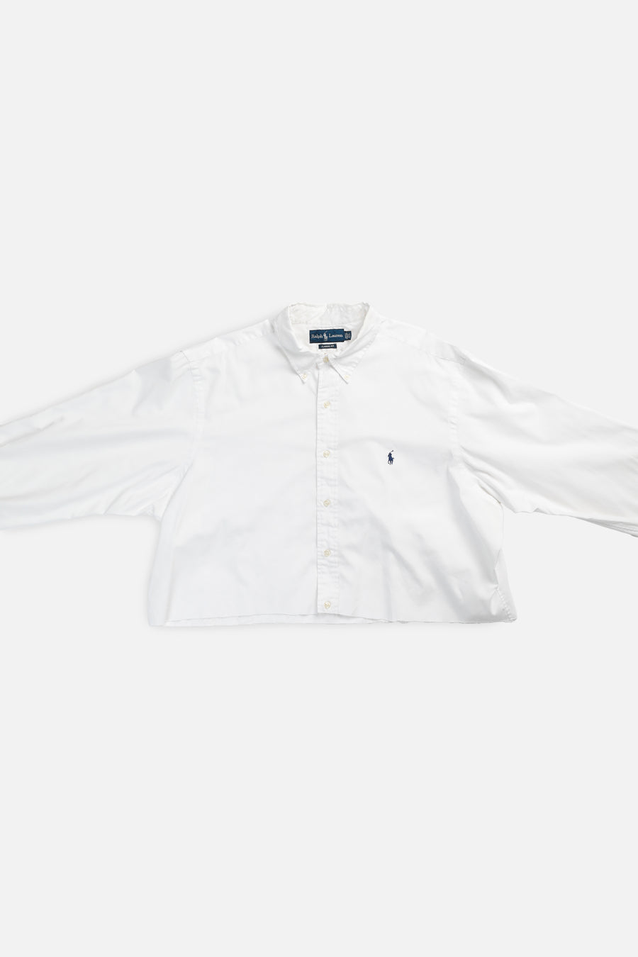 Rework Oxford Crop Shirt - XXL