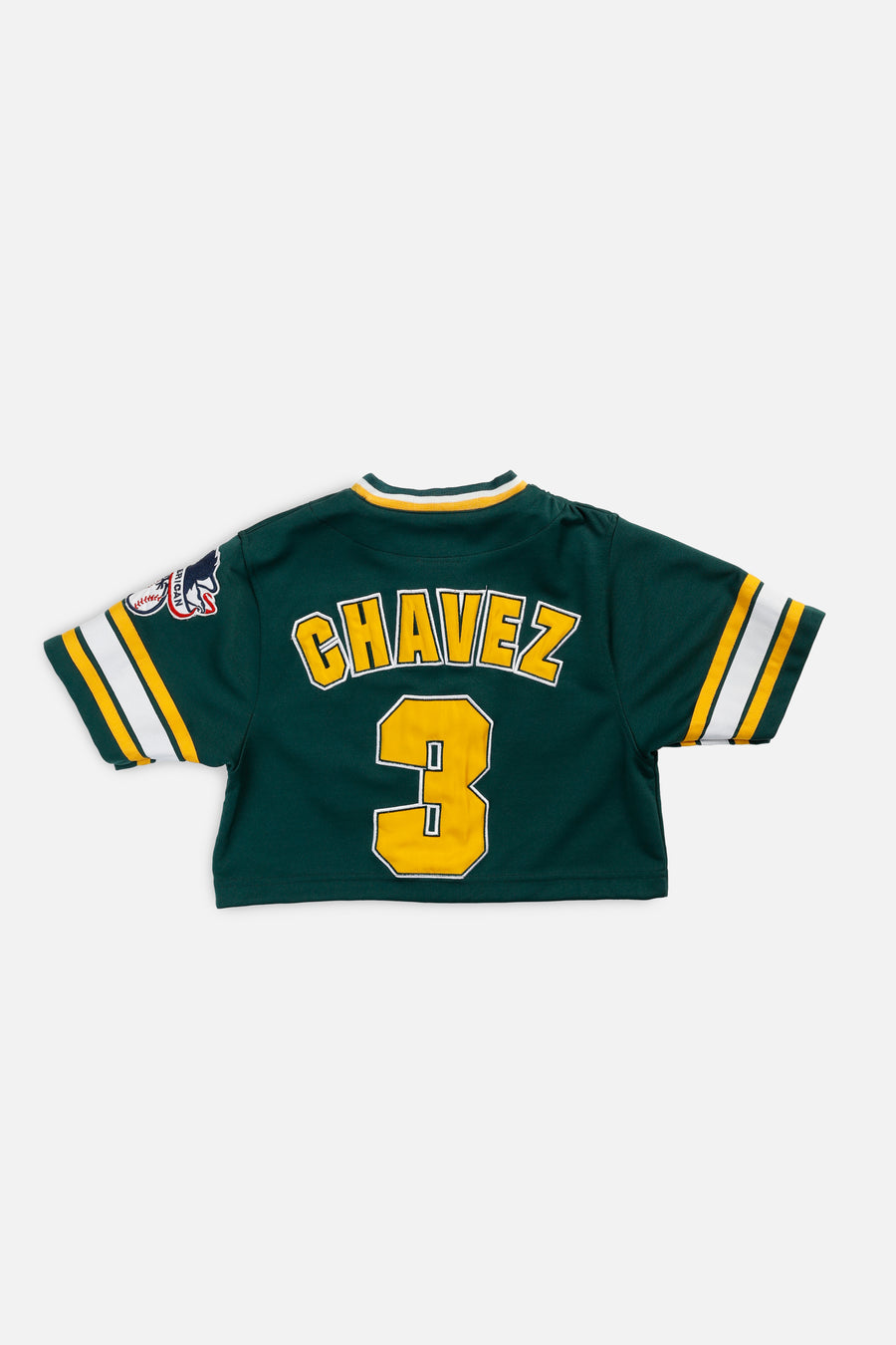 Rework Crop Oakland Athletics MLB Jersey - XS