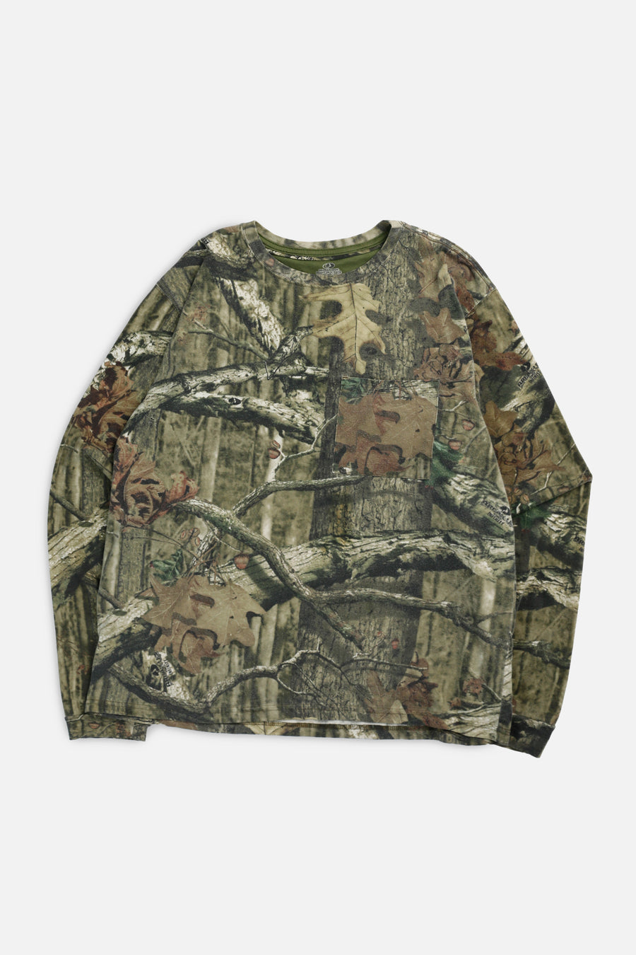 Vintage Camo Long Sleeve Tee - L