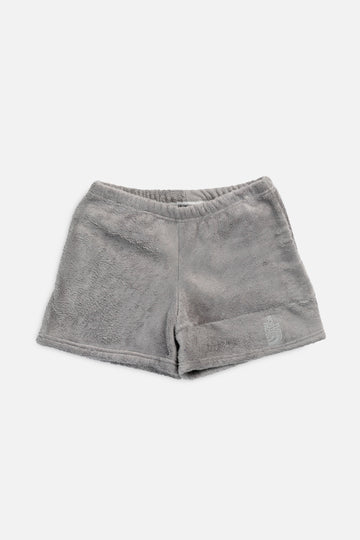 Rework North Face Fuzzy Shorts - S