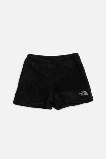 Rework North Face Fuzzy Shorts - S