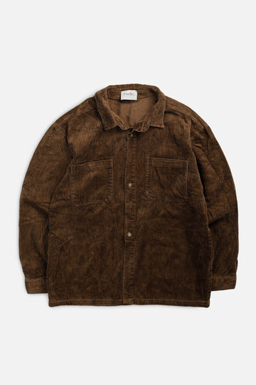 Vintage Corduroy Shirt Jacket - S