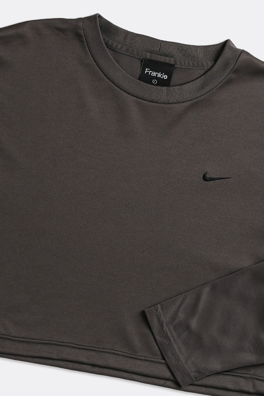 Rework Nike Crop Athletic Long Sleeve Tee - L